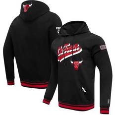 Basketball - NBA Jackets & Sweaters Pro Standard Men's Black Chicago Bulls Script Tail Pullover Hoodie