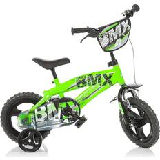 Barnesykler Dino Bikes BMX 12" 125XL-01 2024- Green Barnesykkel