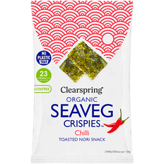 Clearspring Organic Seaveg Crispies Chilli Crispy Seaweed Thins 4g