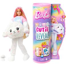 Dolls & Doll Houses Barbie Cutie Reveal Cozy Cute Tees Doll & Accessories Lamb in Dream