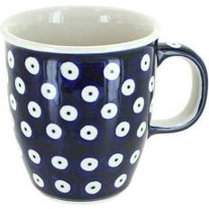 Blue Rose Pottery Dots Mug 8fl oz