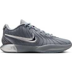Cool basketball shoes Nike LeBron XXI - Cool Grey/Iron Grey/Wolf Grey/Metallic Silver