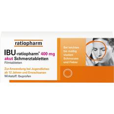 Ibuprofen Rezeptfreie Arzneimittel IBU 400 mg akut Tablette