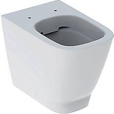 Gulvstående Vannklosetter Geberit smyle square gulvst. toiletskål 54cm kt