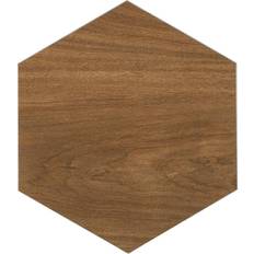 Flooring Lucida BaseCore HEX Java 12 MIL x 5.75 in. W Waterproof Peel and Stick Vinyl Plank Flooring 21.5sqft/case