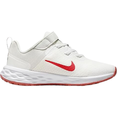 Nike Revolution 6 PSV - Summit White/Obsidian/White/Track Red