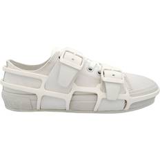 Burberry Sneakers Burberry Vers Cotton And Leather Belted Low-top Sneakers