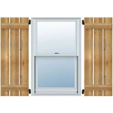 Window Shutters Ekena Millwork 1/4 W 18 H TimberCraft Two Window Shutter Height 44"