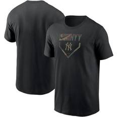 Nike New York Yankees T-shirts Nike Men's Black New York Yankees Camo T-Shirt