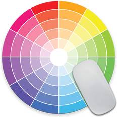 Mouse Pads Amcove Color Wheel Circle Mouse Pad