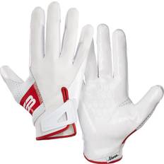Grip Boost Grip Boost DNA 2.0 Football Gloves with Engineered Stick Adult Sizes Red, Small