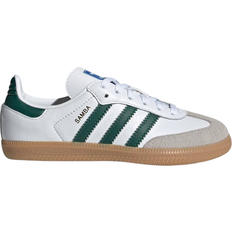 Kinderschuhe Adidas Kid's Samba OG - Cloud White/Collegiate Green/Gum