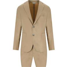 Beige - L - Men Suits Manuel ritz beige einreihiger anzug herren Beige