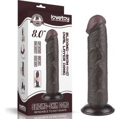 Lovetoy Sliding Skin Dual Layer Dong 8"