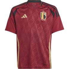 Soccer Sports Fan Apparel Adidas Replica Belgium Home Jersey 2024-yxl