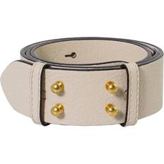 Burberry Women Belts Burberry Ladies The Belt Bag Grainy Leather Belt In Limestone