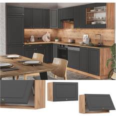 Grau Wandschränke VICCO Küchenmöbel Wandschrank