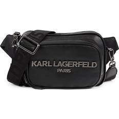Crossbody Bags Karl Lagerfeld Paris Women's Voyage Convertible Belt Bag Black
