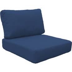 Textiles Highland Dunes Armless Sectional Chair Cushions Blue (71.1x71.1cm)