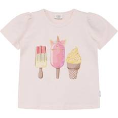 Hust & Claire T-skjorter Hust & Claire T-Shirt AMNA ICE CREAM in rose morn rosa