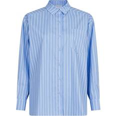 Neo Noir Dalma Double Stripe Shirt - Light Blue