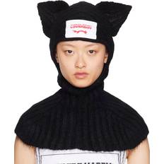 Balaklavas Charles Jeffrey LOVERBOY Black Chunky Ears Balaclava BLACK BLACK UNI