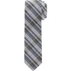 Beige - Herren Krawatten Olymp Krawatte, Blau, Karo Bleu