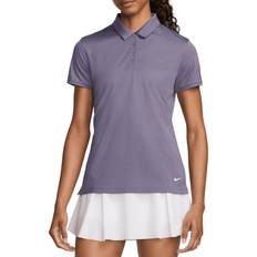 Purple - Women Polo Shirts Nike Women's Dri-Fit Victory Golf Polo, Small, Daybreak Orange