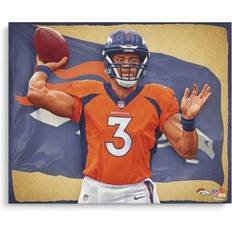 Sports Fan Products on sale Fanatics Authentic Russell Wilson Denver Broncos Unsigned 16" x 20" Photo Print Designed by Artist Brian Konnick