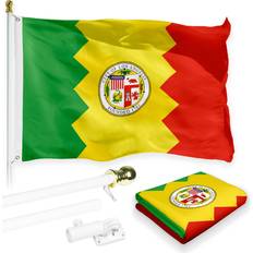 Flagpole Parts G128 Combo Pack: 6 Tangle Free City Flag