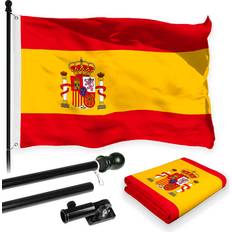 Flagpole Parts G128 Combo Pack: 6 Tangle Free Flag