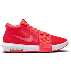 Damen - Rot Basketballschuhe Nike LeBron Witness 8 - Light Crimson/Bright Crimson/Gym Red/White