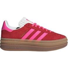Damen - Rot Schuhe adidas Gazelle Bold W - Collegiate Red/Lucid Pink/Core White