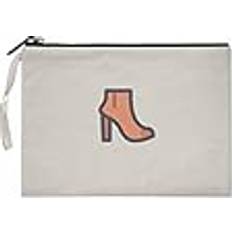 Beige - Damen Clutches Bonateks Women's TRFCB100273 Damen Clutches, Beige, 25x5x18 cm