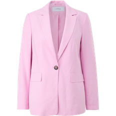 Comma Viscose Blend Blazer - Pink