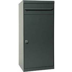 MEFA Cedar Parcel Box 881 MEFA Lock - Grey