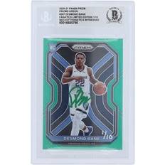 Memphis Grizzlies Sports Fan Products Panini America Desmond Bane Memphis Grizzlies Autographed 2020-21 Prizm Green #297 #/10 Beckett Fanatics Witnessed Authenticated Rookie Card