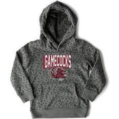 Gameday Couture Kid's South Carolina Gamecocks Running Wild Leopard Print Pullover Hoodie - Black