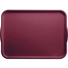 Red Serving Trays Cambro 1418H522 Rectangular Dietary