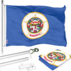 Flagpole Parts G128 Combo Pack: 6 Tangle Free Flag