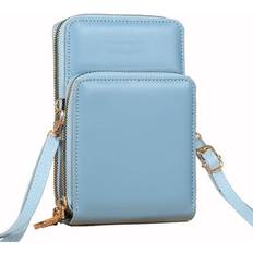 Qingy Fashion Small Crossbody Bags - Light Blue