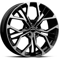 18" - 5/112 - 8,5" Autofelgen GMP MATISSE-S black diamond 8.5Jx18 5x112 ET56