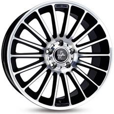 19" - 5/120 Autofelgen Keskin KT15 SPEED black front polished 8.5Jx19 5x120 ET35