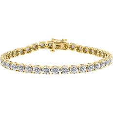 Effy Two-Tone Tennis Bracelet - Gold/Silver/Diamonds