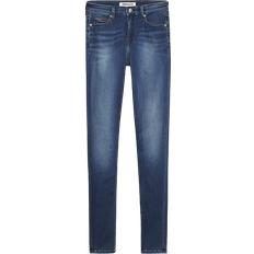 Tommy Hilfiger Damen Jeans Tommy Hilfiger Nora Mid Rise Skinny Faded Jeans - New Niceville Mid Blue Stretch