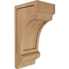 Columns, Dentils & Corbels Ekena Millwork 5 7 D 14 H Diane Recessed Wood Corbel Maple