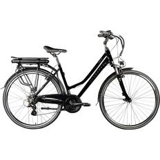 Damen E-Citybikes Zündapp E-Bike Trekking Z802 700c Black/Grey Damcykel