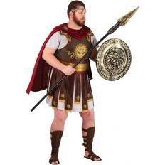 Fun Adult Roman Warrior Costume Plus Size