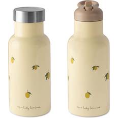 Stainless Steel Baby Thermos Konges Sløjd Thermo Bottle Lemon 350ml