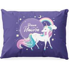 Indusia Design Dream Like a Unicorn Putetrekk Lilla (70x50cm)